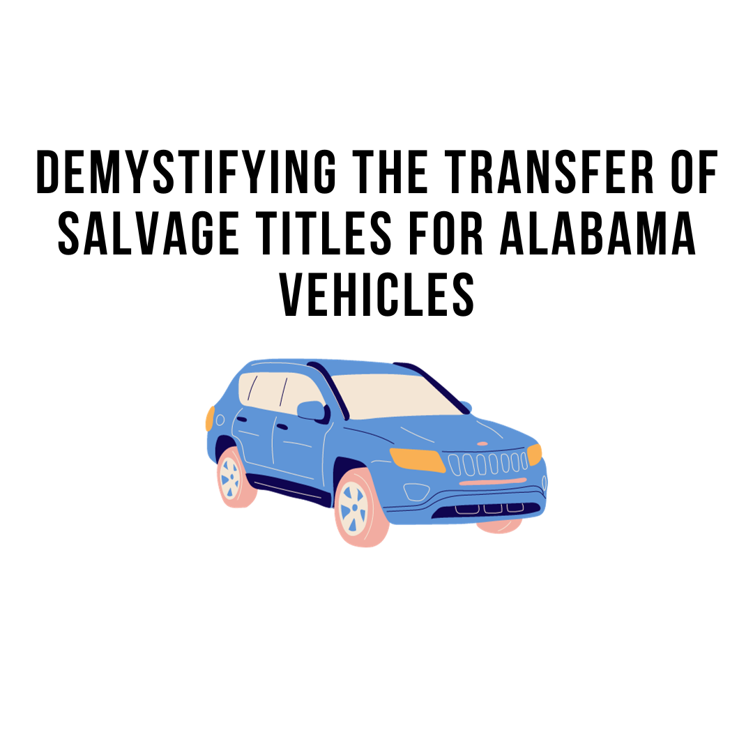 salvage title application alabama